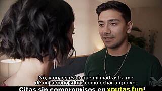 Passionate Brunette Milf In Stockings Rides Spanish Cock To Creampie Ecstasy!