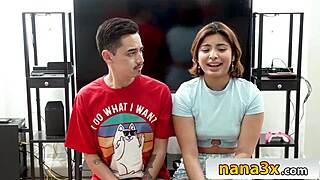 Horny Stepnana's Massive Tits Bounce While Teaching Stepsibs Discipline 😈👅