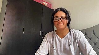 Stepsis sneaks in room begs hardcore fuck cumshot facial explosion