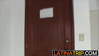 hey petite colombian 18+ teen brenda, love your deepthroat on that monster cock?