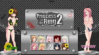 Princess ring 2 rena vs vivian lesbian catfight wrestling street brawl