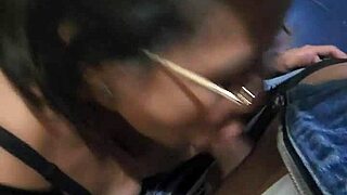 professor sucks my cock outdoors to pass the semester taboo!