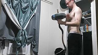 hunghank69 drops update 32 with HUGE COCK JERK OFF tease