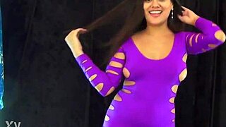 Sinsational Latina Petite Strips Teases in Dirty POV Casting