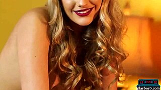 petite blonde milf kenna james strips in amazing softcore tease