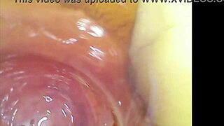 ever seen real pussy contractions up close during orgasm with cum inside?