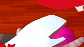 Anime Recroom Whore Sucks Cock Fucks Pussy