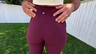 Sexy Soccer Milf Andi Avalon Rips Clothes Begs JMAC to Lick Pound Her Tight Wet Pussy Ass Outdoors!