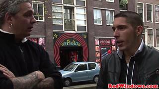 Tourist Drowns Skinny Dutch Hooker In Cum