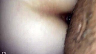 you won't believe how this young shaved teen takes hardcore anal creampie like a pro