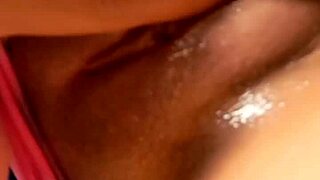 Hey watch this naughty girl shake her ass while rubbing her pussy hard