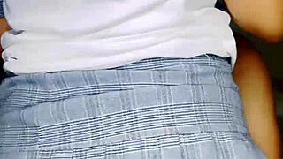 Latina teen cousin rides hard in homemade amateur action