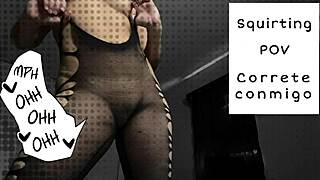 Pov Amateur Latina Astarioth Squirts Masturbating Multiple Times