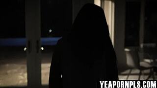 Stepdaughter Swallows Father-in-Law's Creampie On Her Wedding Day