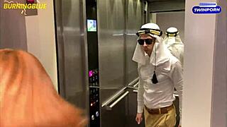 arab sheikh gets hot service from burningblue and valentinaphanter