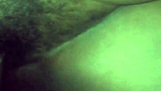 Horny ebony teen's wet pussy rides big black cock hard until begging to stop