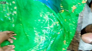 desi bhabhi bends over for husband's rough doggy anal creampie tight pussy moaning