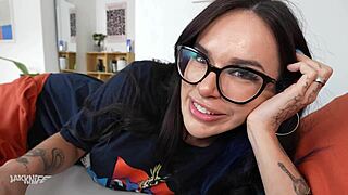 sharing a bed with these big titty goth neighbors effy cutie and natasha noel turns wild