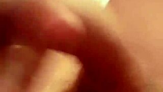 teasing my wet pussy with slow sensual strokes