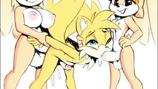 Amy Rose Furry Futanari Compilation Rocks!!