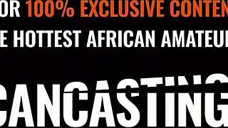 big tits ebony teen 18+ gets her tight pussy destroyed in rough amateur casting rail!