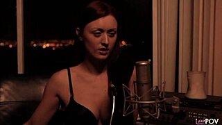 Lesbian Podcast Turns Into Steamy Brunette Redhead Lovemaking Session