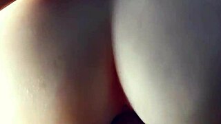 I had the hottest doggystyle pounding with her tight oiled ass creampie finish moaning loud