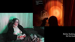 Naked Alan Wake 2 playthrough hits part 13 with big tits on display