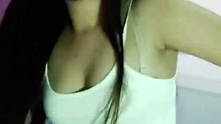 chubby asian housewife cheats with creampie fuck while hubby's away in bedroom