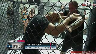 chubby brunette big tits slut fucks fighter