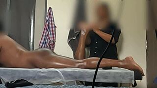 I flash my big ass at that Thai massage girl