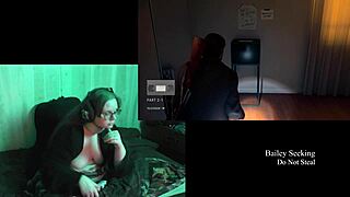 Naked Alan Wake 2 playthrough hits part 13 with big tits on display