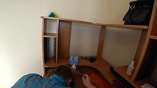 Girlfriend Fucks My Big Ass Hairy Pussy with Strapon in Chubby Mature Lesbian POV