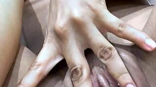 Looks innocent but fingers her pussy daily in secret sessions