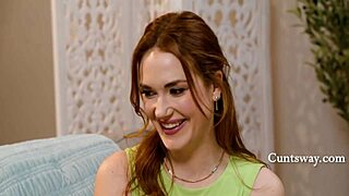 she came over to watch but ended up scissoring and squirting cuntsway's juicy cunt