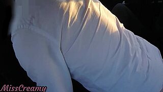 i flashed two dicks at teacher and she fucked me hard in public car spot