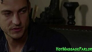 SEXY TEEN MASSEUSE JIZZES ON MONSTER COCK IN LINGERIE HANDJOB.