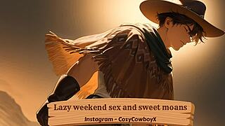 tender sex with muscular boyfriend friend bodybuilder leads to loud orgasms