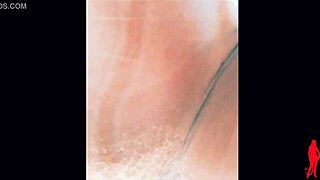 Mature Blonde MILF Mommy in Bikini Dances Horny in Garden, Spreads Wet Pussy Clit for Erotic Webcam Tits Tease.