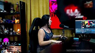 Bi Mejia's Massive Tits Squeezed Hard As She Soaks Wet Moaning In Heat For Ruan's Cock