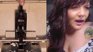 Big booty mature bbw milf in cage gets monster cock anal surprise