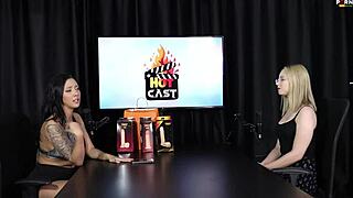 Vivan lola and vitória beatriz tease in sheer red lingerie interview