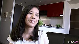 Old Japanese guys seduce skinny teen classmate for rough creampie uncensored JAV