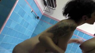 two tattooed sluts arabelle raphael and lover lick pussies and toys 😘👅🔥