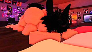 teaching her tight ass to take that big white cock