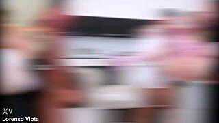 Exposed Gaping Asshole Takes DPP DP ATP ATM Double Vaginal Double Penetration with Toys and Cum