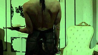 two hot blondes stripped and dominated in lesbian bdsm play