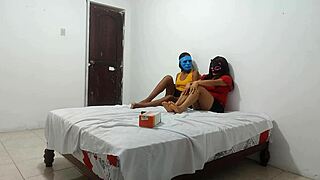 my girlfriend's hot latina best friend milf learns intense homemade blowjobs on small cock