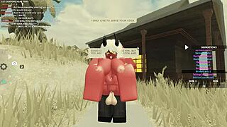 Hey, wanna see Roblox whore bent over for deepthroat doggystyle?