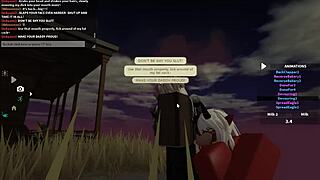 Hey, wanna see Roblox whore bent over for deepthroat doggystyle?